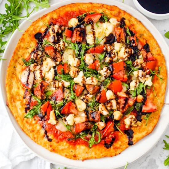 Shrimp & Balsamic Arrabbiata Pizza