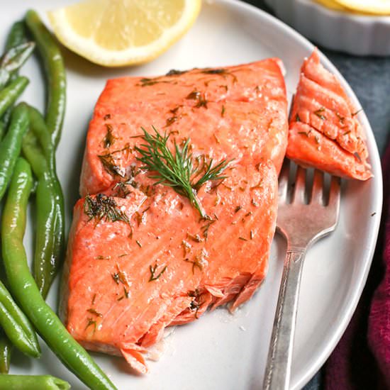Paleo Whole30 Air Fryer Salmon