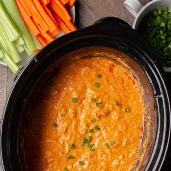 Slow Cooker Buffalo Chicken Dip