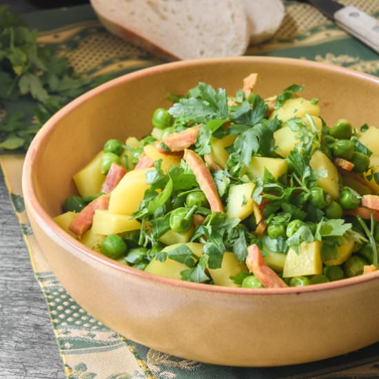Spicy peas
