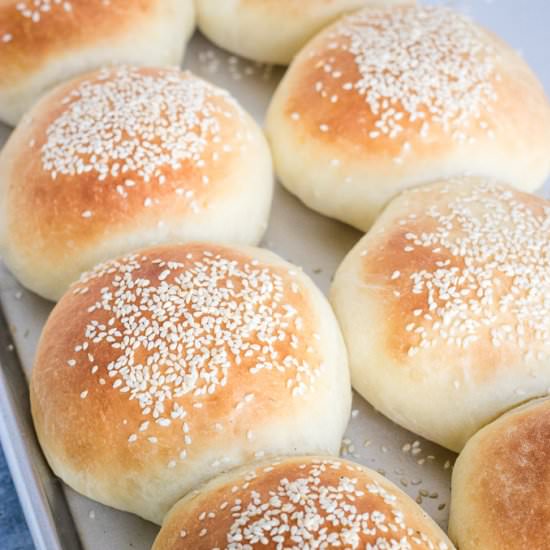 Homemade Hamburger Buns