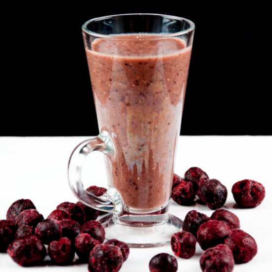 Cherry and Chia Seed Smoothie