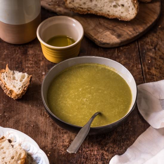 Split Pea & Spinach Soup