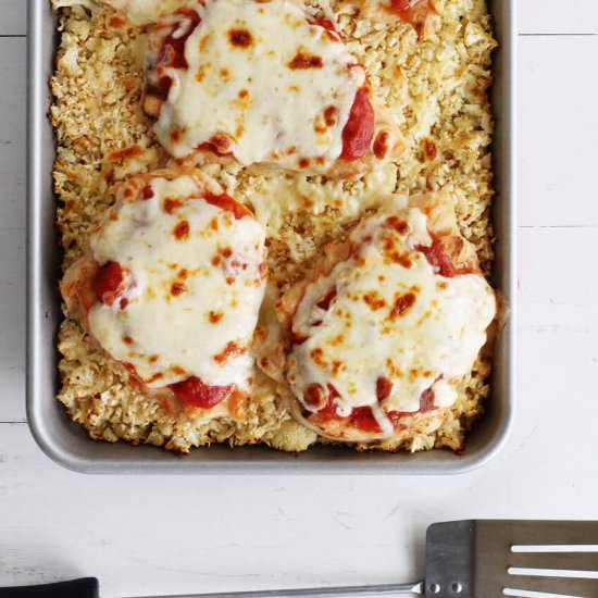 Sheet Pan Salsa Chicken