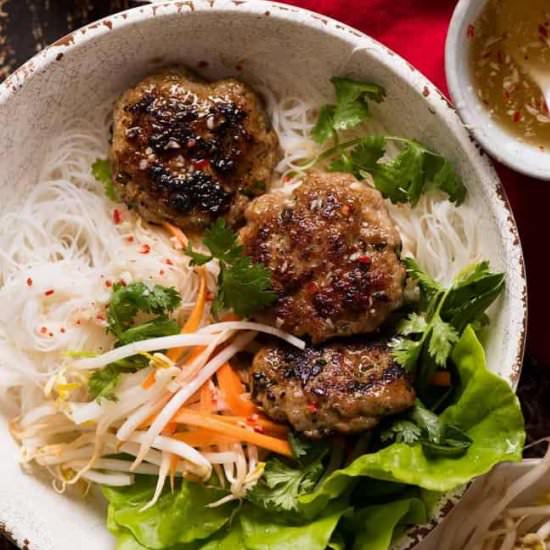 Bun Cha (Vietnamese Meatballs)