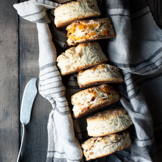 Bacon, Cheddar & Chive Biscuits