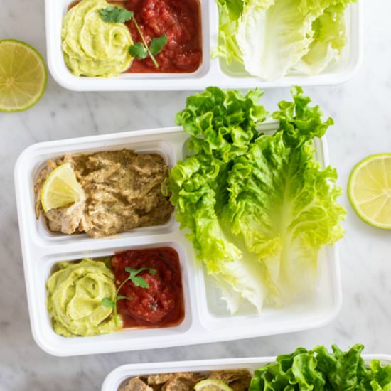 Instant Pot Ranch Chicken Meal Prep