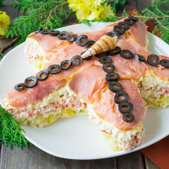 Russian Salad «Starfish»
