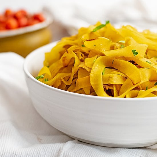 Simple Spiralized Rutabaga