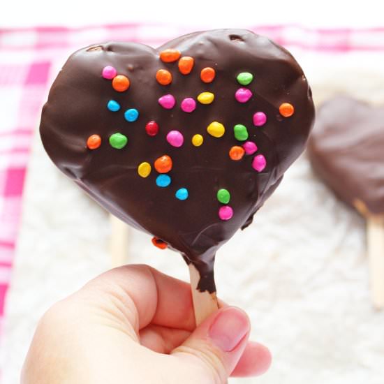 Valentine’s Cookie Pops