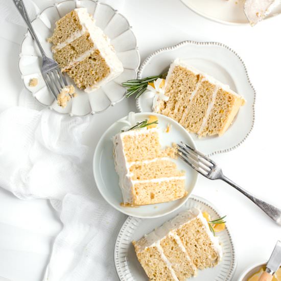 Healthy Lemon Olive Oil Cake