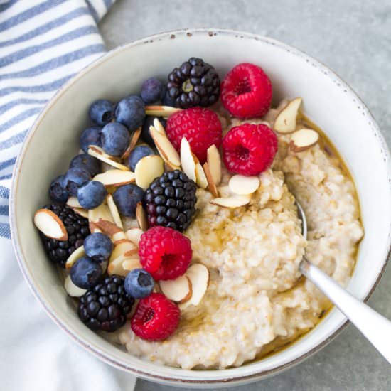 Perfect Steel Cut Oats