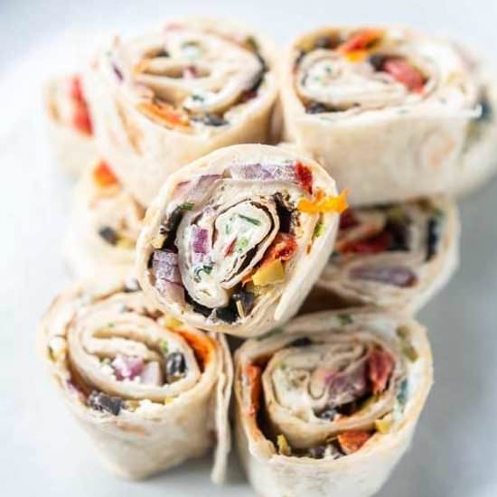 Cream cheese pinwheels