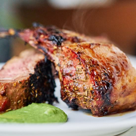 Pomegranate Molasses Lamb