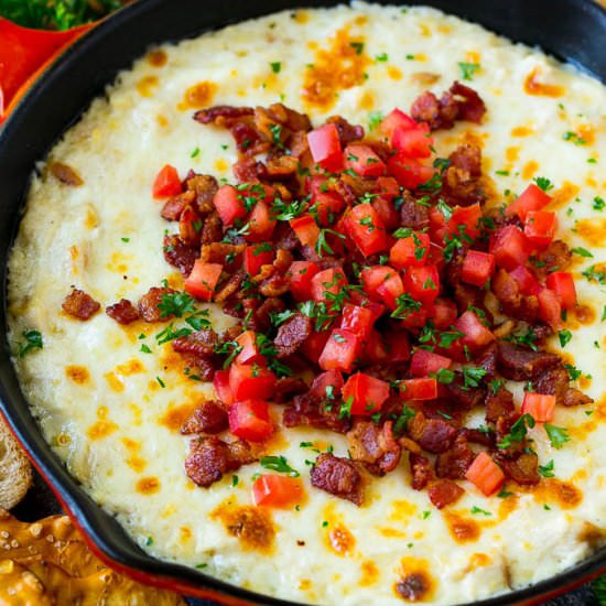 Chicken Alfredo Dip