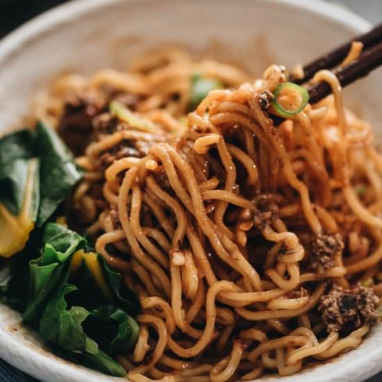 Vegan Dan Dan Noodles