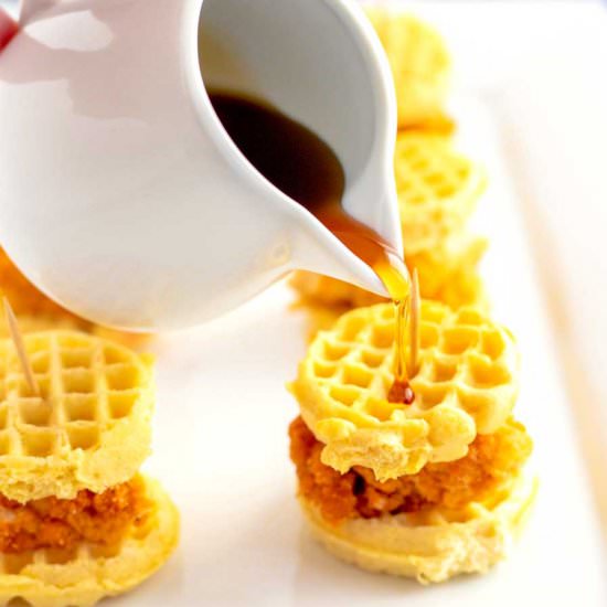 Chicken and Waffle Sliders