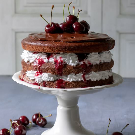 Vegan Black Forest Cake