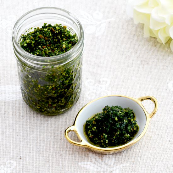 Lemony Parsley Pesto