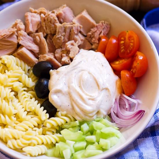 Easy Tuna Pasta Salad