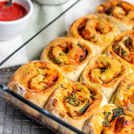 Vegan Pizza Buns