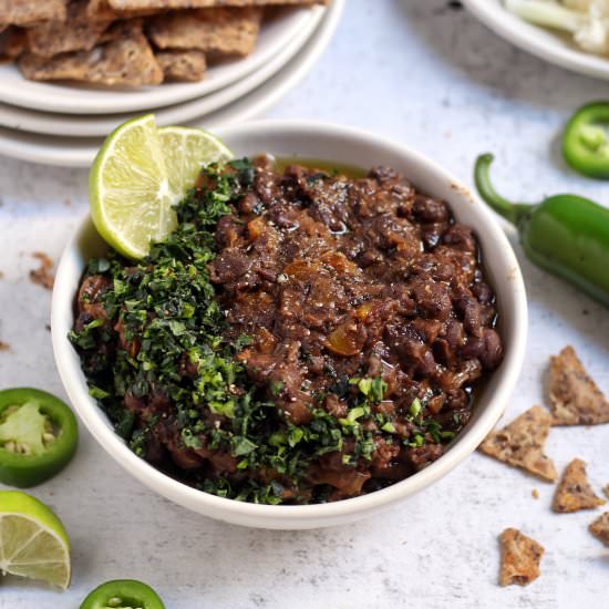 Spicy Black Beans