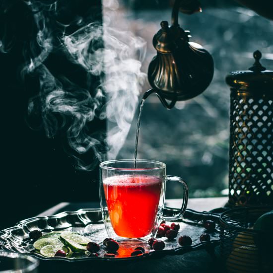 Cranberry Hibiscus Tea