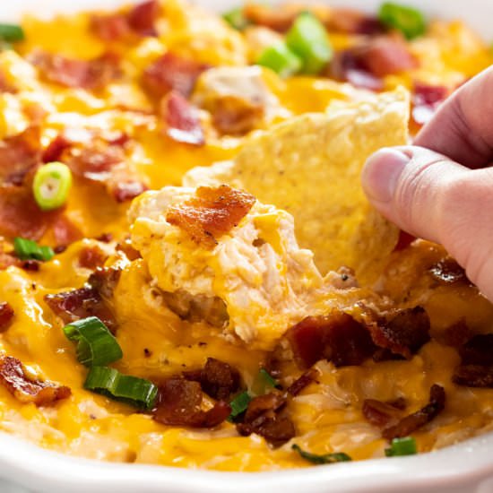 Slow Cooker Chicken Ranch Dip