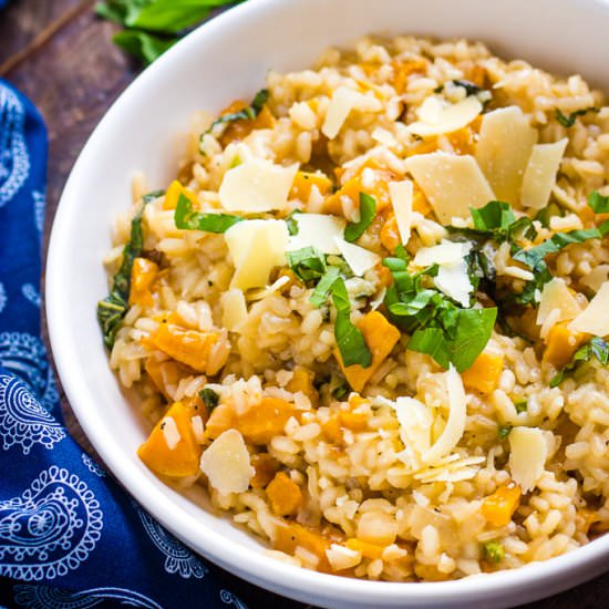 Roasted Squash Risotto