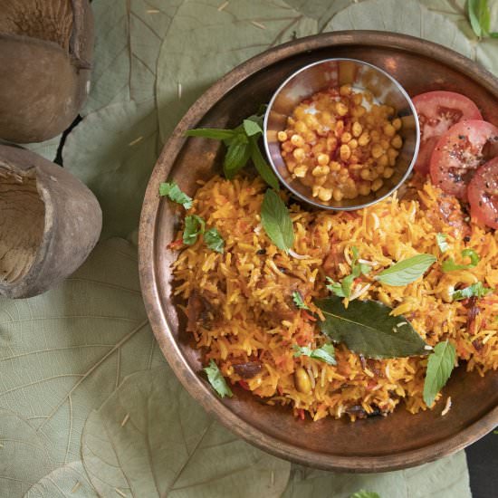 Butter Chicken Biriyani