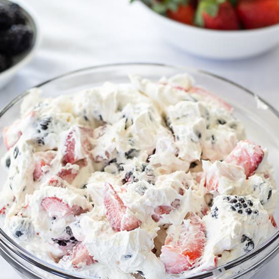 Triple Berry Cheesecake Salad
