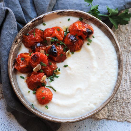 Cauliflower Alfredo Bisque