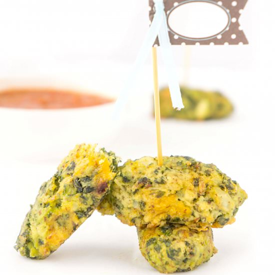 Cauliflower Kale Tots