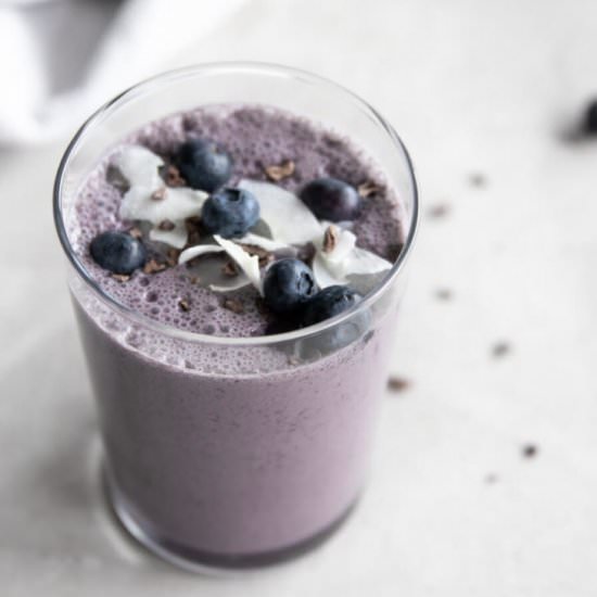 Blueberry Coconut Smoothie