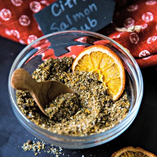 Citrus Salmon Dry Rub