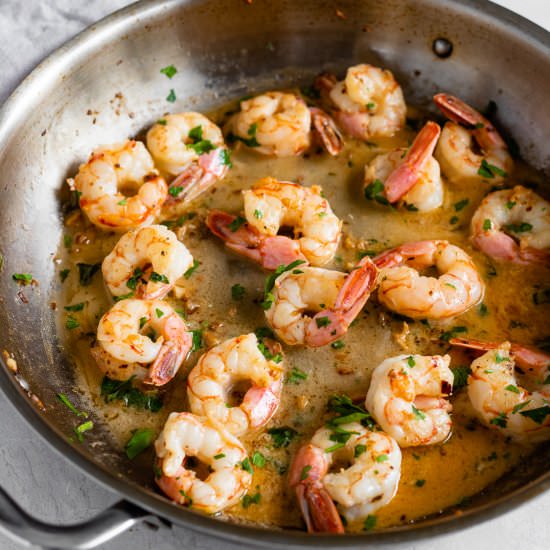 15-Minute Garlic Butter Shrimp