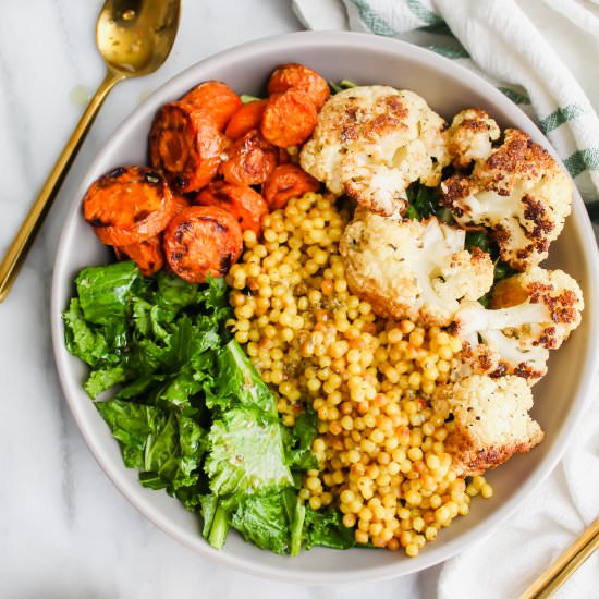 Winter Vegetable Buddha Bowls