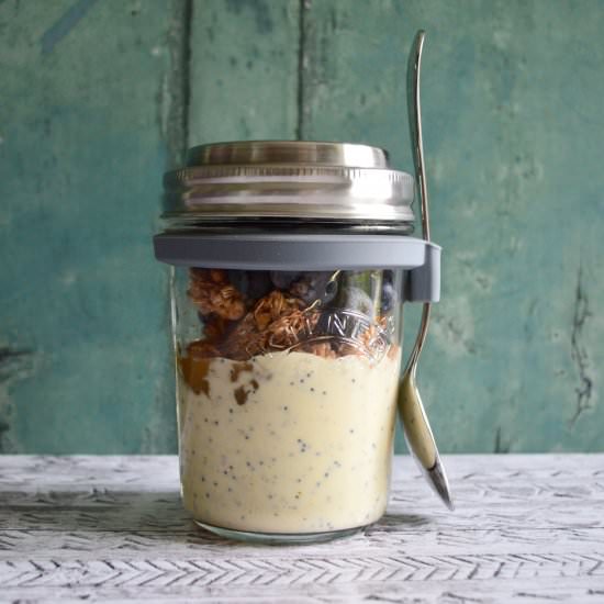 Lemon & Poppyseed Blueberry Parfait