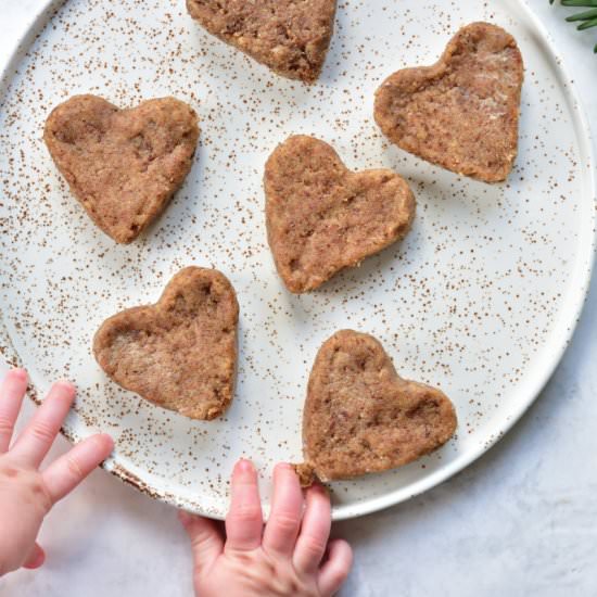 Soft gingerbread cookies for a baby