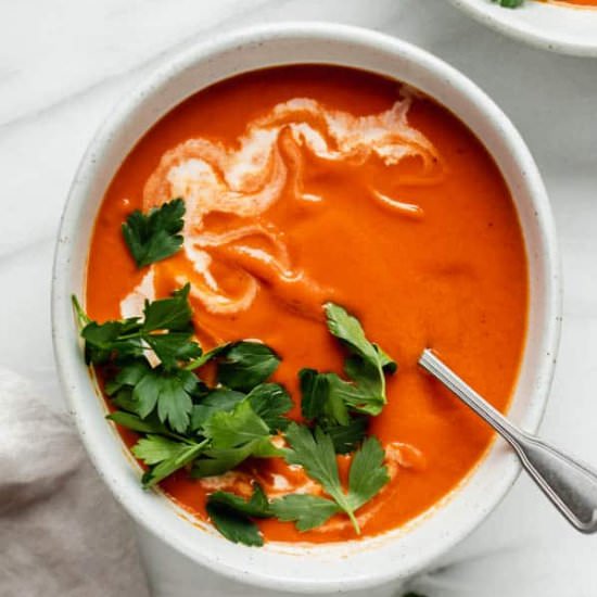Creamy Vegan Tomato Soup