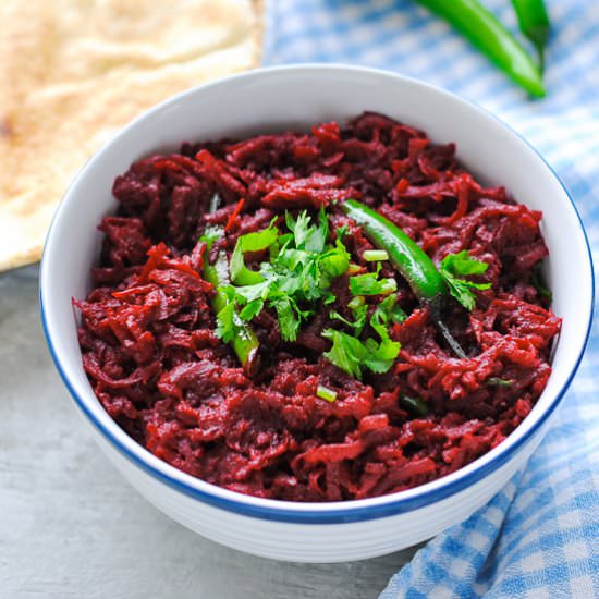 Beetroot Sabzi