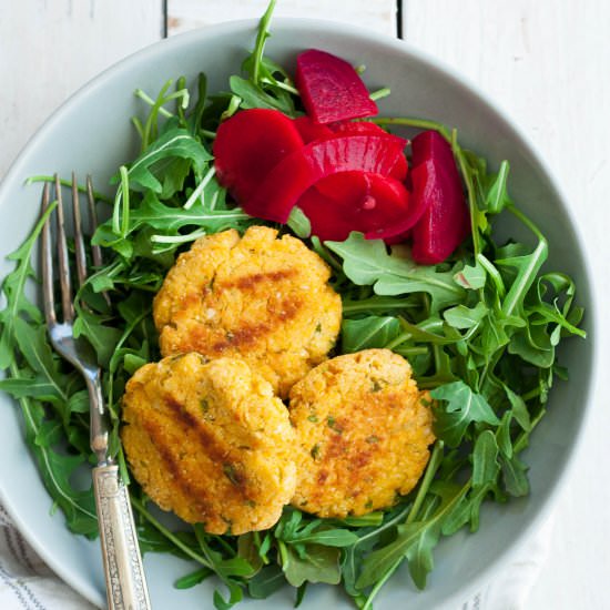 Whole30 Baked Cauliflower Patties