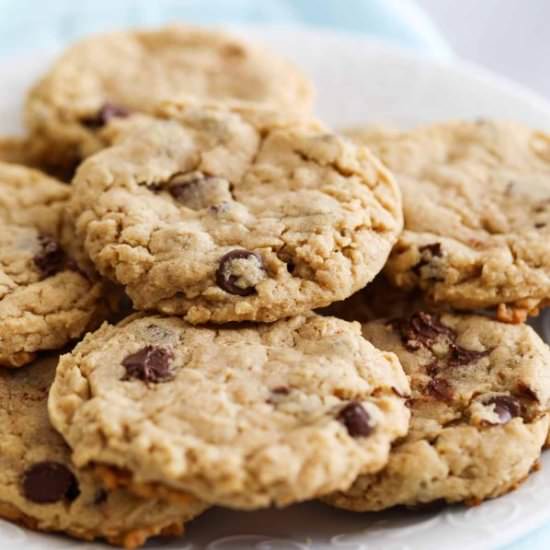 Peanut Butter Oatmeal Cookies