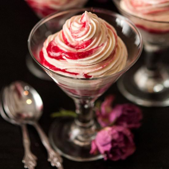 White Chocolate Cheesecake Mousse
