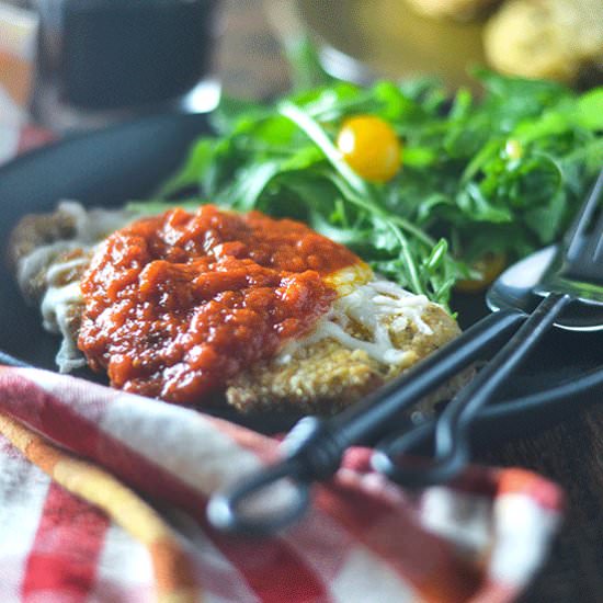 GF Chicken Milanese Parmesan