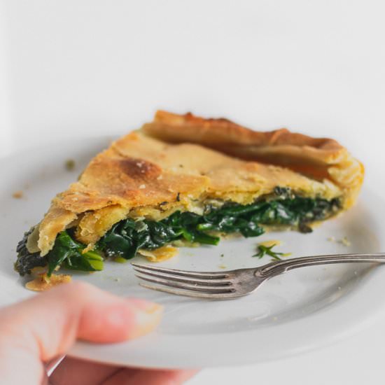 The Authentic Greek Spinach Pie