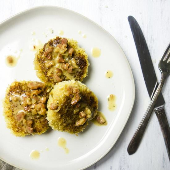 Panko Crusted Risotto Cakes
