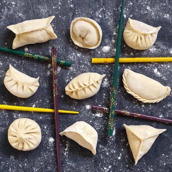 Ten ways to fold dumplings
