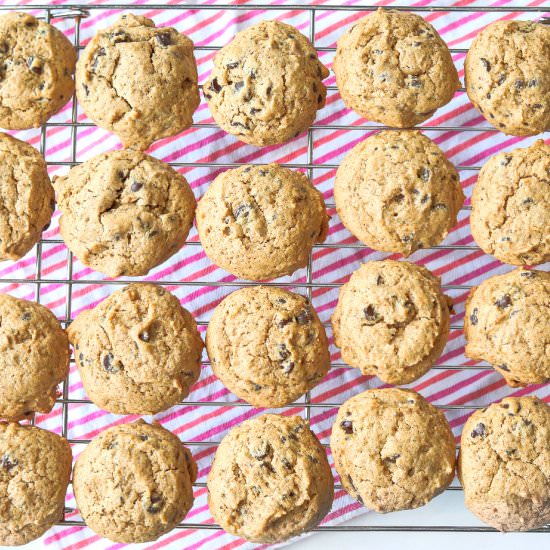 Vegan Chocolate Chip Cookies