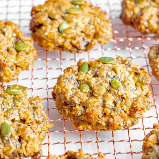 Tahini Breakfast Cookies